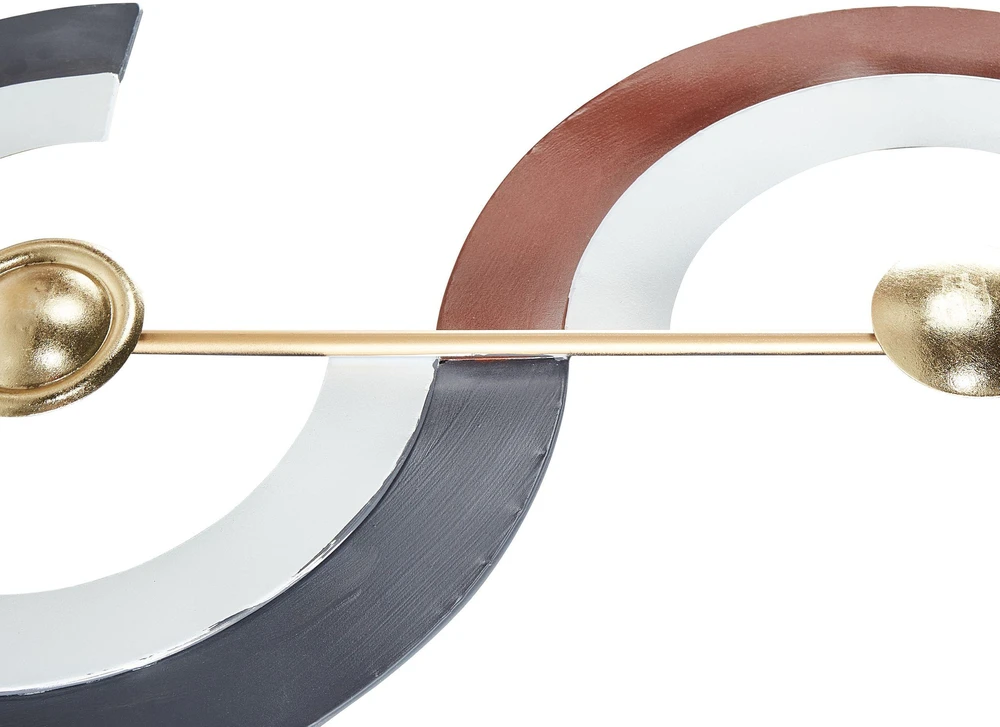 Beliani Sienų dekoracija FARO metalinė 42 cm spalvota