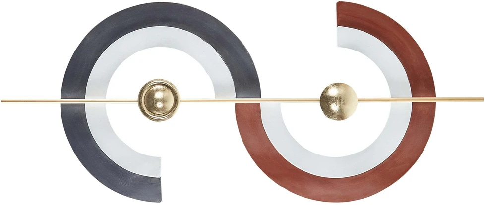 Beliani Sienų dekoracija FARO metalinė 42 cm spalvota