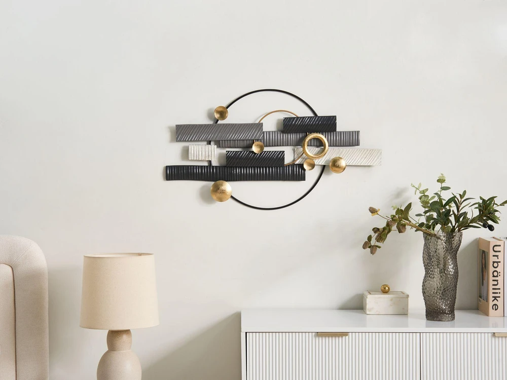 Beliani Sienų dekoracija GLENADE metalinė 43 cm spalvota
