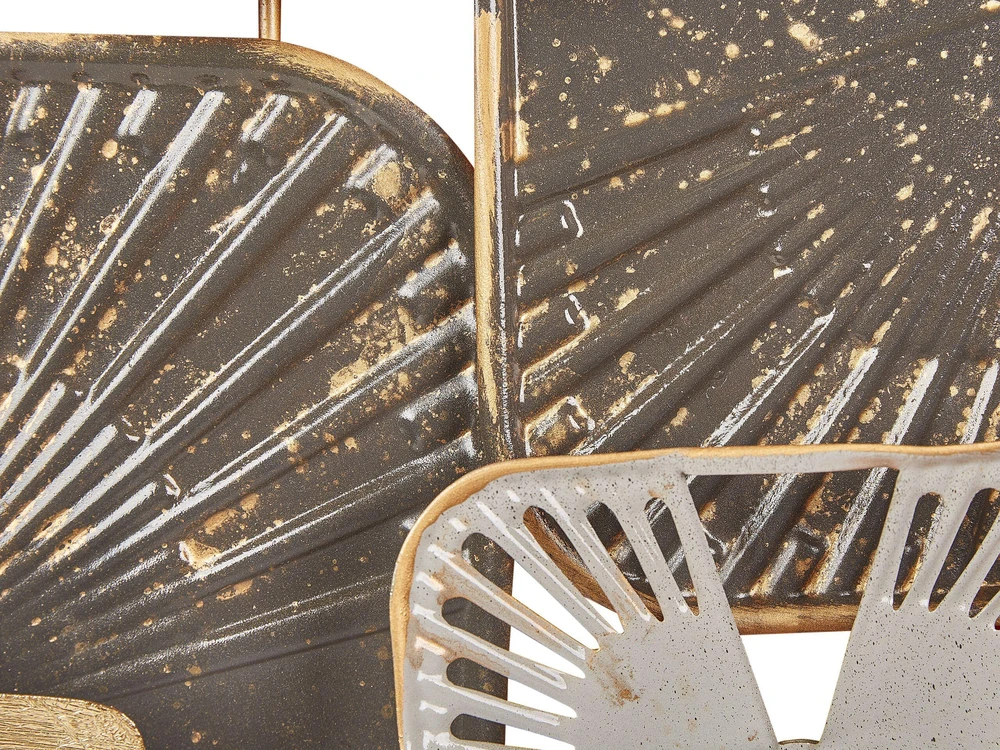 Beliani Sienų dekoracija LAWRENCIUM metalinė 50 cm spalvota