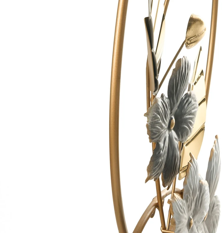 Beliani Sienų dekoracija Liść DYSPROSIUM Metal 61 cm Auksinė