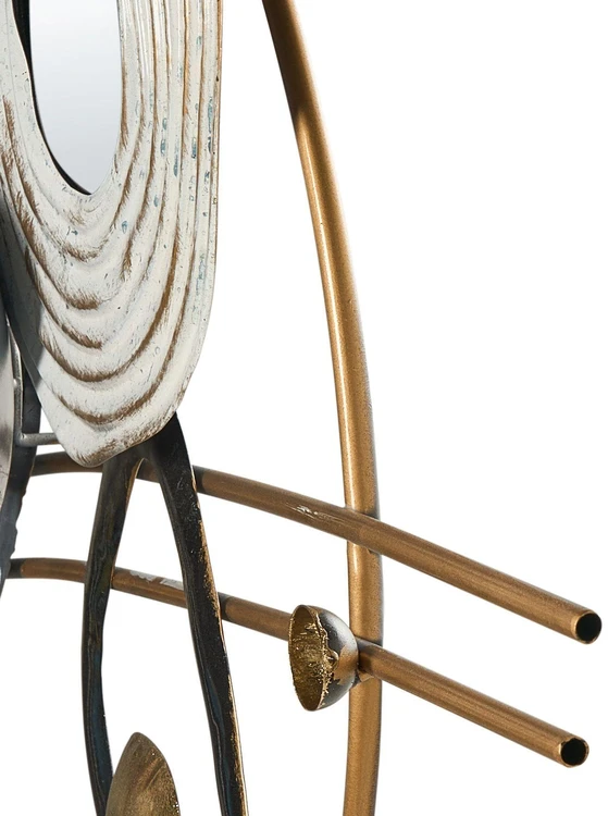 Beliani Sienų dekoracija NEPTUNIUM Metal 62 cm spalvota