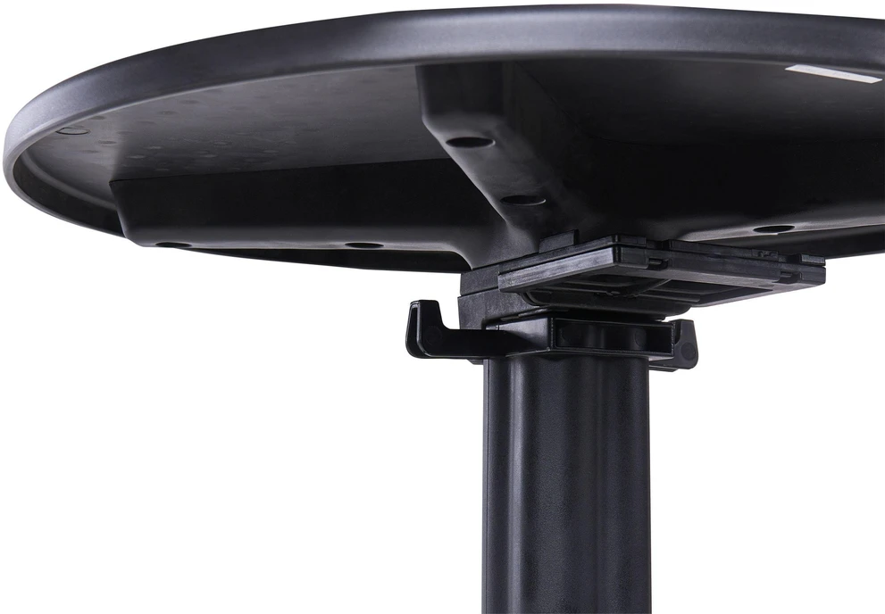 Beliani Sodo baro stalas LEGRENA 60 cm 60 cm juodas