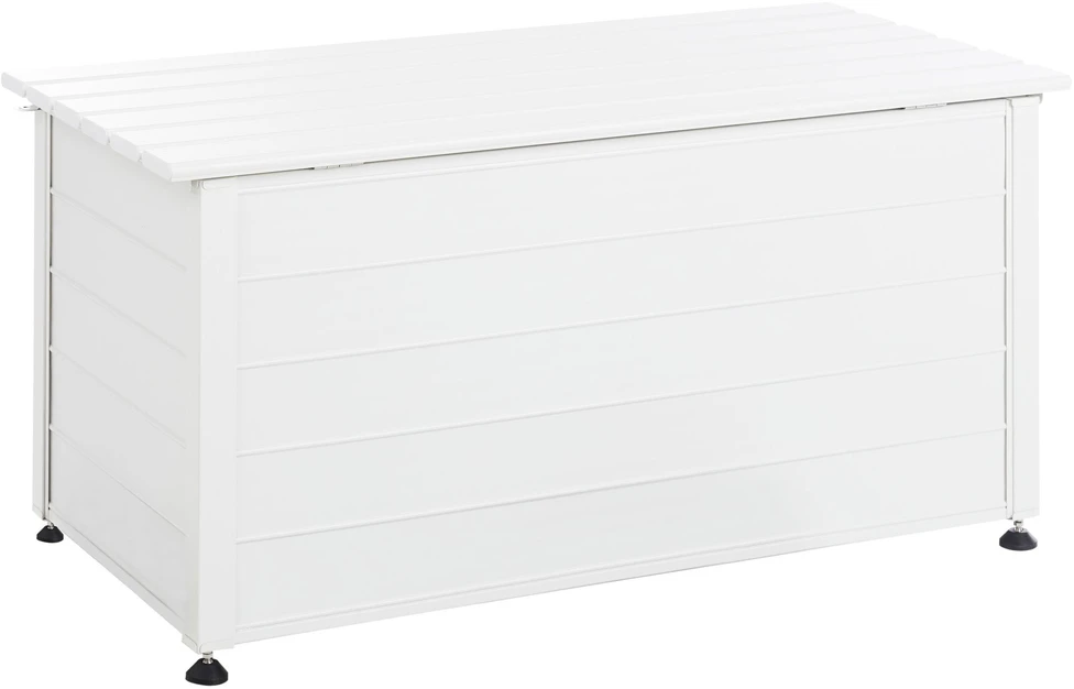 Beliani Sodo dėžė CAMPALTO 123 cm 60 cm balta