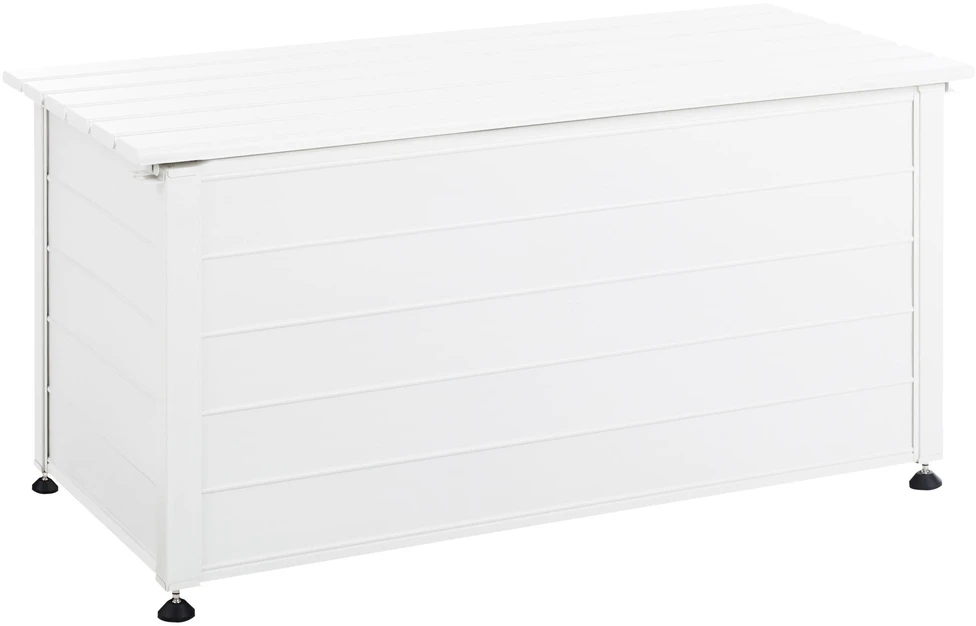 Beliani Sodo dėžė CAMPALTO 123 cm 60 cm balta