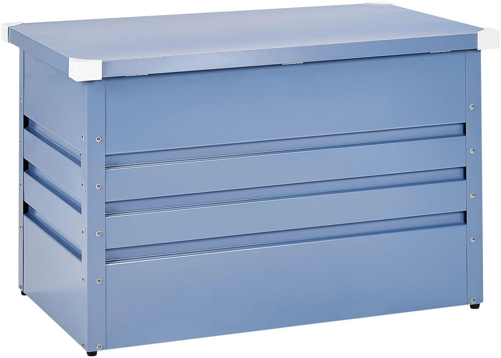 Beliani Sodo dėžė CEBROSA 100 cm 62 cm Mėlyna