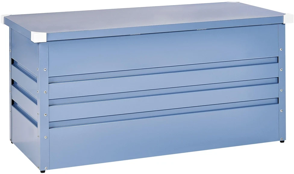 Beliani Sodo dėžė CEBROSA 132 cm 62 cm, mėlyna