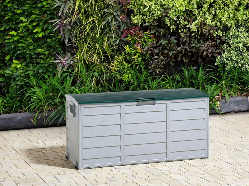 Beliani Sodo dėžė LOCARNO 112 cm 50 cm žalia