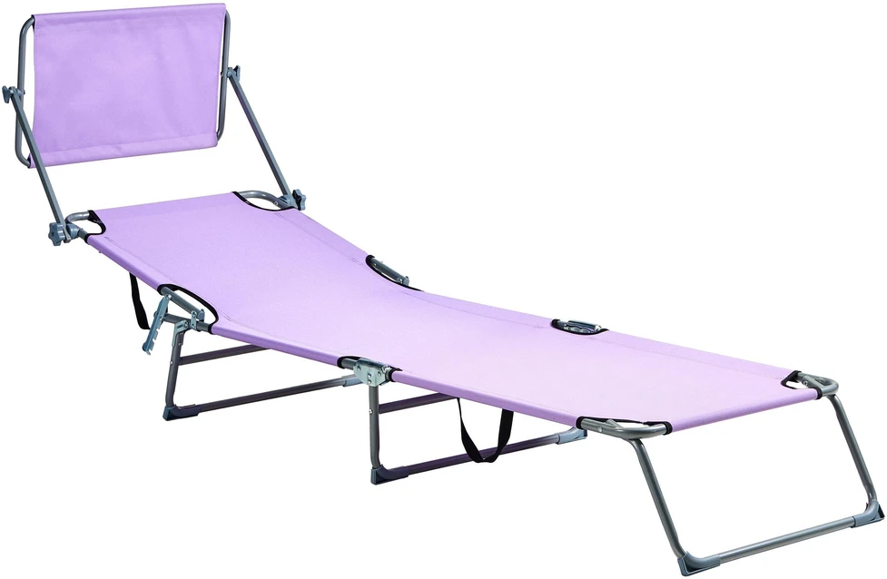 Beliani Sodo gultas FOLIGNO atlenkiamas metalinis violetinis