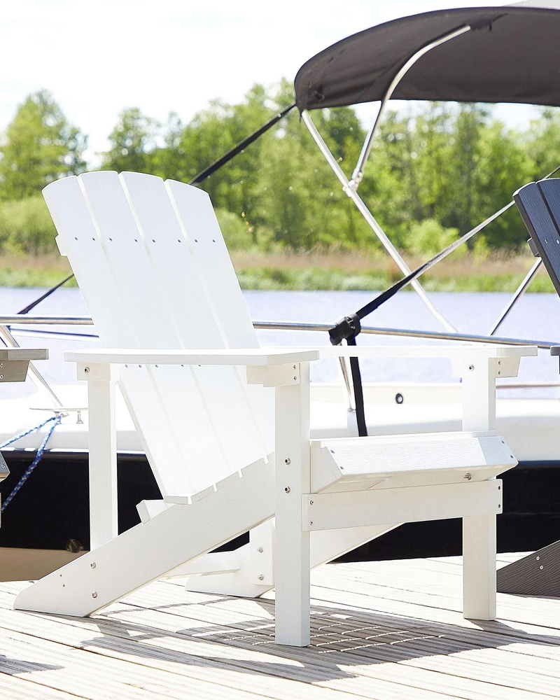 Beliani Sodo kėdė ADIRONDACK balta