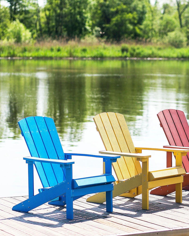 Beliani Sodo kėdė ADIRONDACK mėlyna