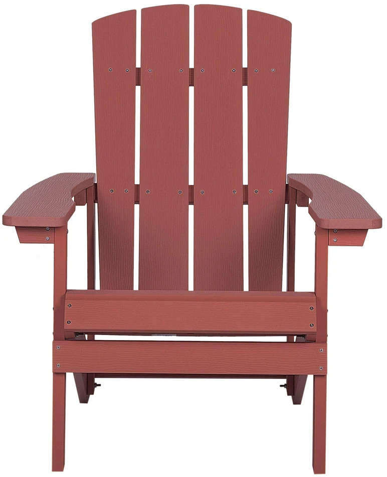 Beliani Sodo kėdė ADIRONDACK Raudona