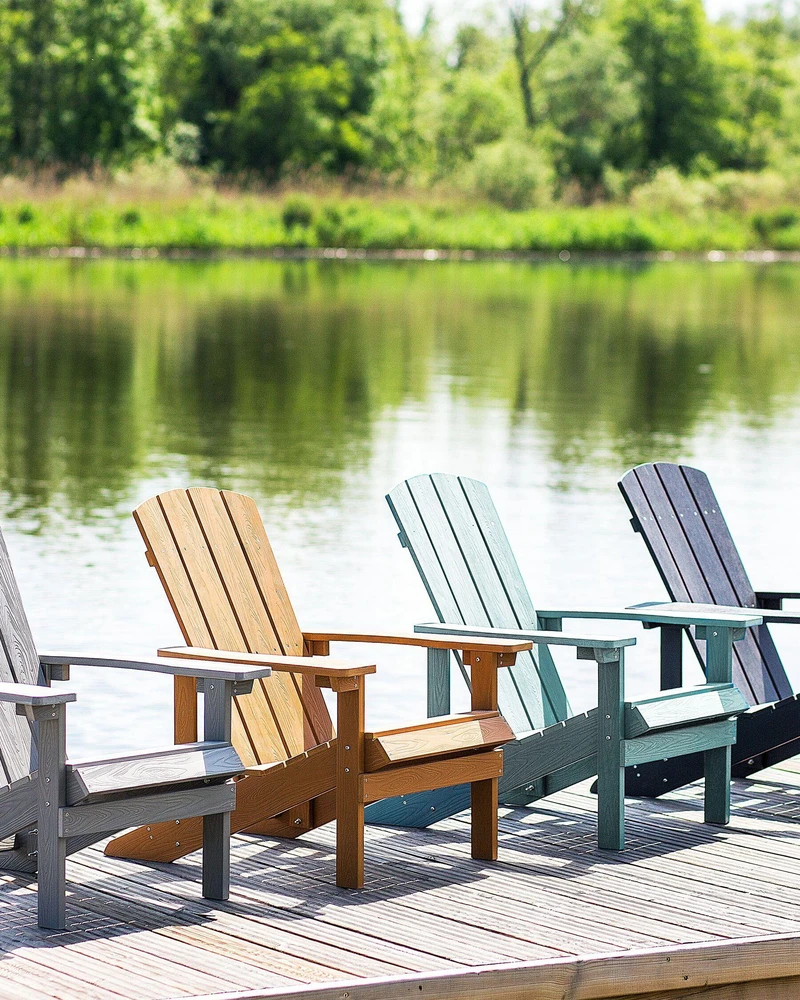 Beliani Sodo kėdė ADIRONDACK turkio spalvos