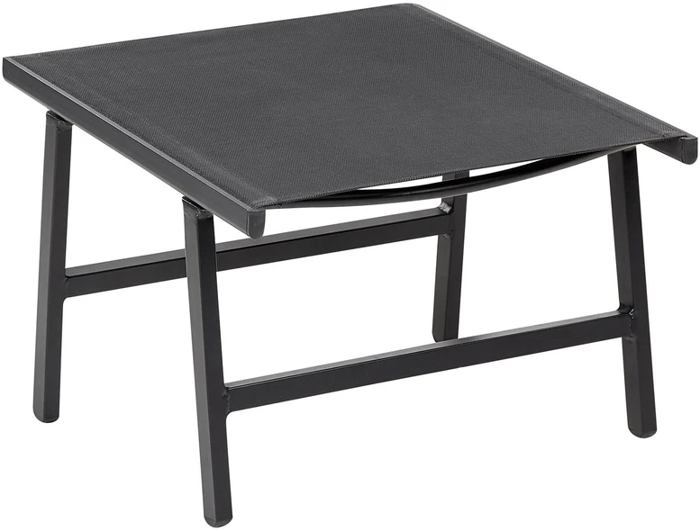 Beliani Sodo kėdė MARCEDDI metalinė juoda