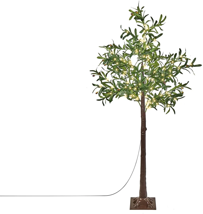 Beliani Sodo LED dekoracija CELIONI Medelis 180 cm Žalia