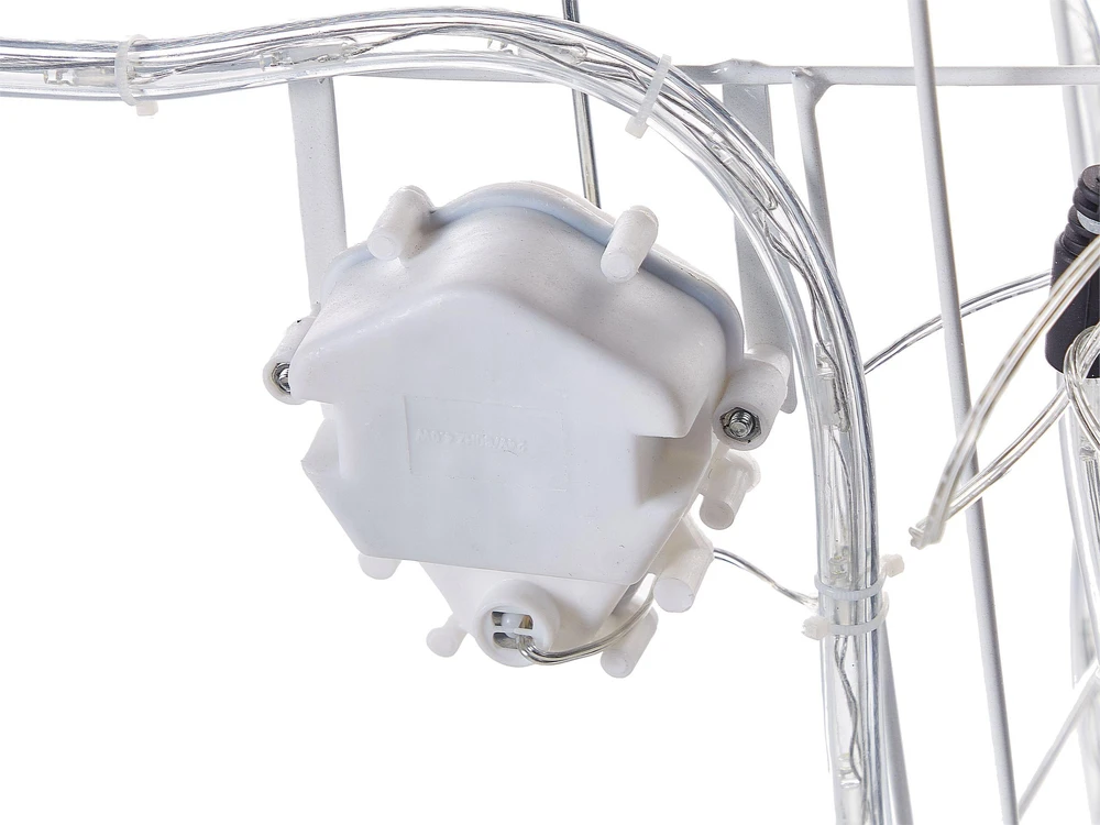 Beliani Sodo LED dekoracija KRISTNES Judanti stirna 53 cm Balta