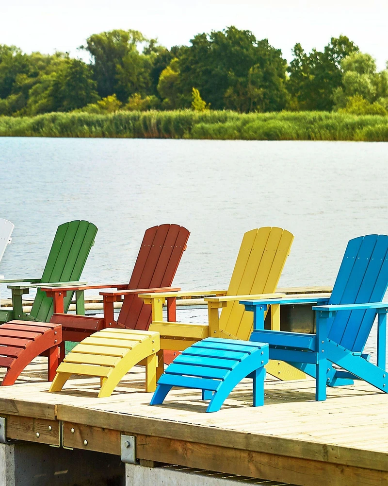 Beliani Sodo pakoja ADIRONDACK mėlyna