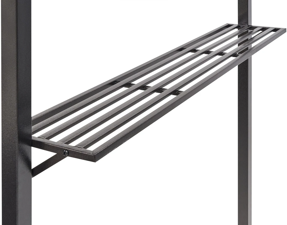 Beliani Sodo paviljonas NARO Metal 240 cm 148 cm tamsiai žalias