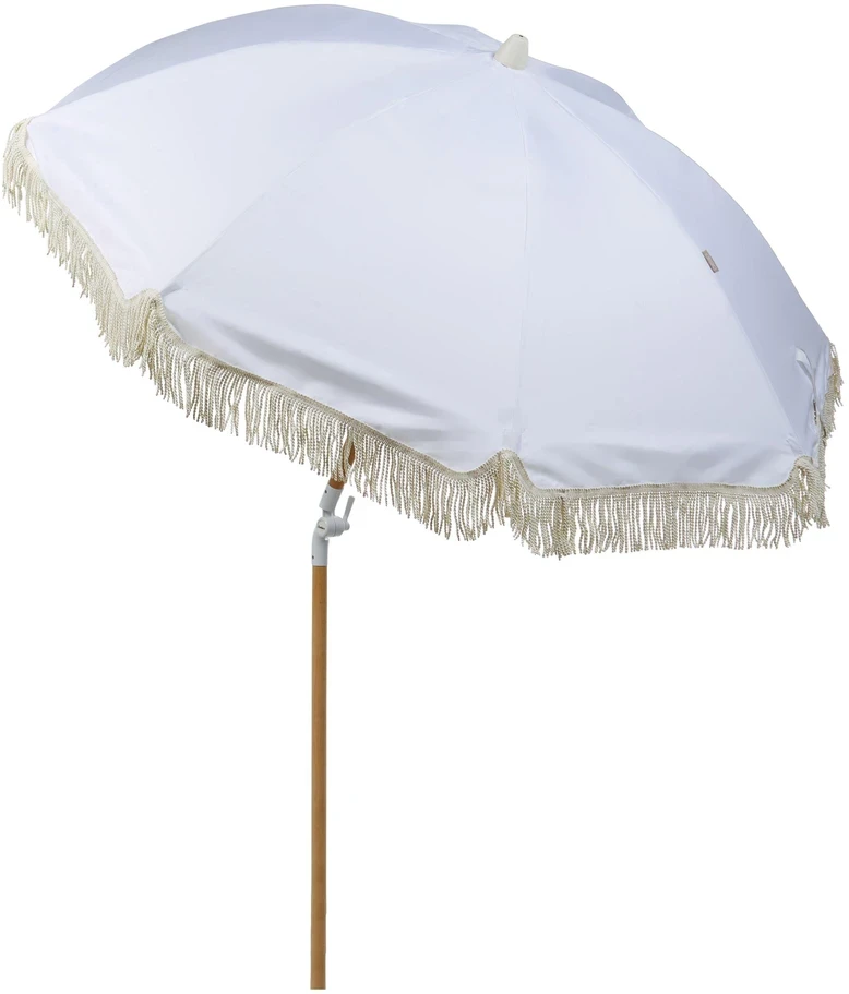 Beliani Sodo skėtis 150 cm MONDELLO Baltas