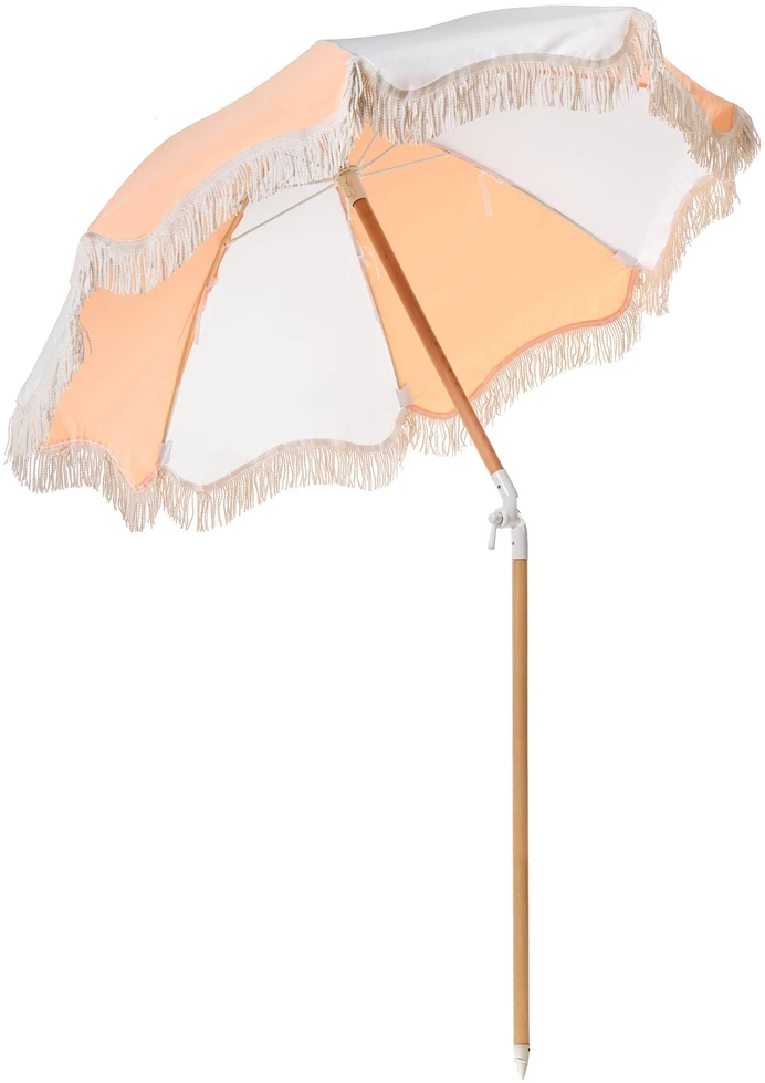 Beliani Sodo skėtis 155 cm MONDELLO oranžinis