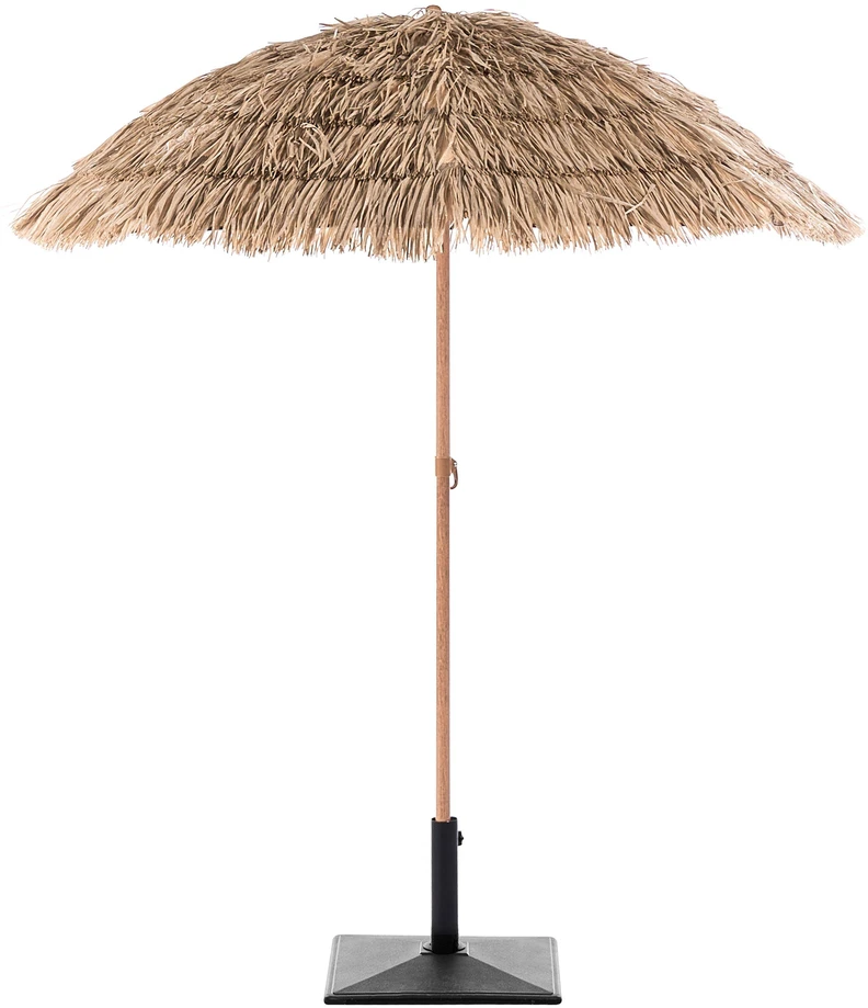 Beliani Sodo skėtis 175 cm CIVETTA, natūralios spalvos