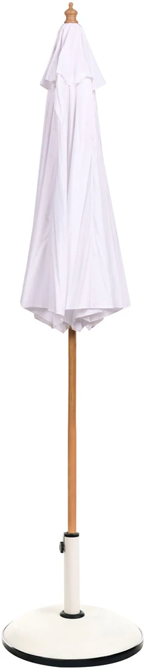 Beliani Sodo skėtis 270 cm TOSCANA kreminės baltos spalvos
