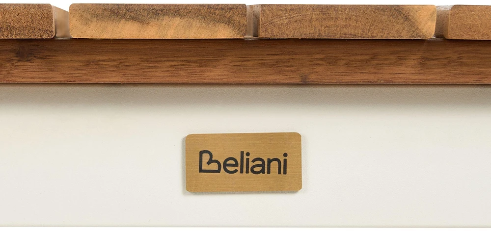 Beliani Sodo stalas 6 žmonėms CORRICELLA 180 × 90 cm, akacijos mediena, rudas