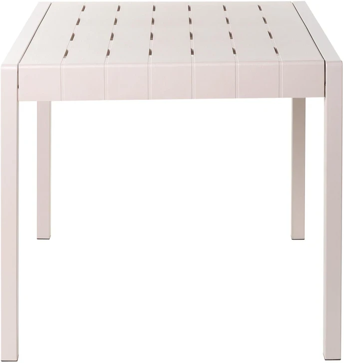 Beliani Sodo stalas BARTICA 81 cm x 84 cm, smėlio spalvos
