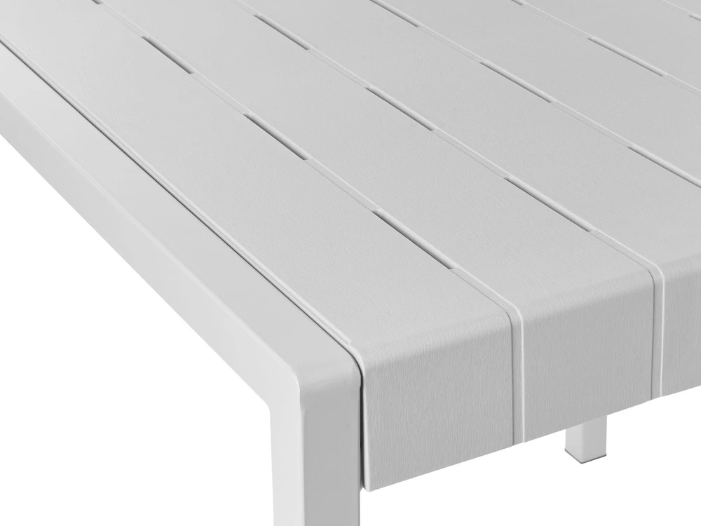 Beliani Sodo stalas BARTICA 81 cm x 84 cm pilkas