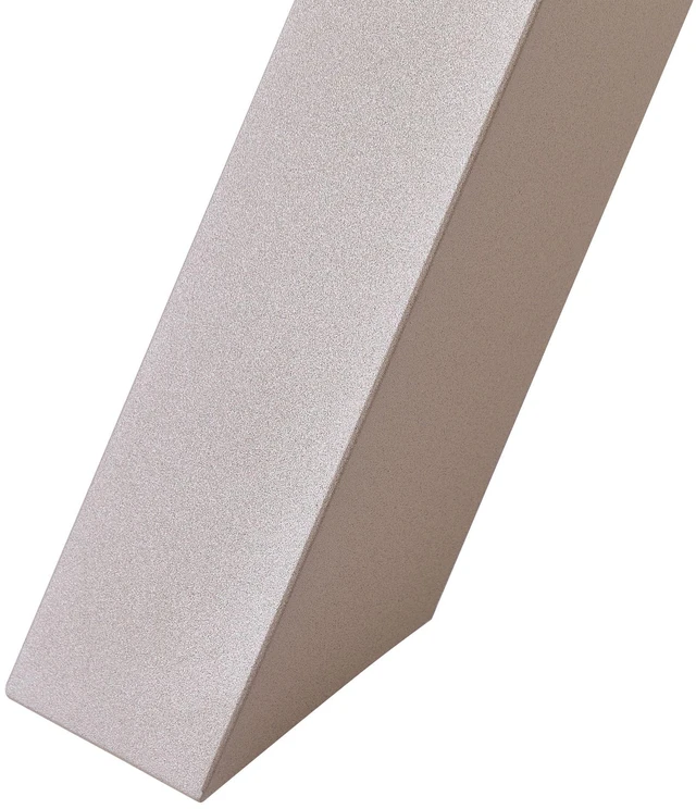 Beliani Sodo stalas CASCAIS 200 cm 105 cm Metalinis smėlio spalvos