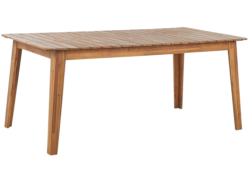 Beliani Sodo stalas FORNELLI 180 cm 90 cm Akacijos mediena Rudas
