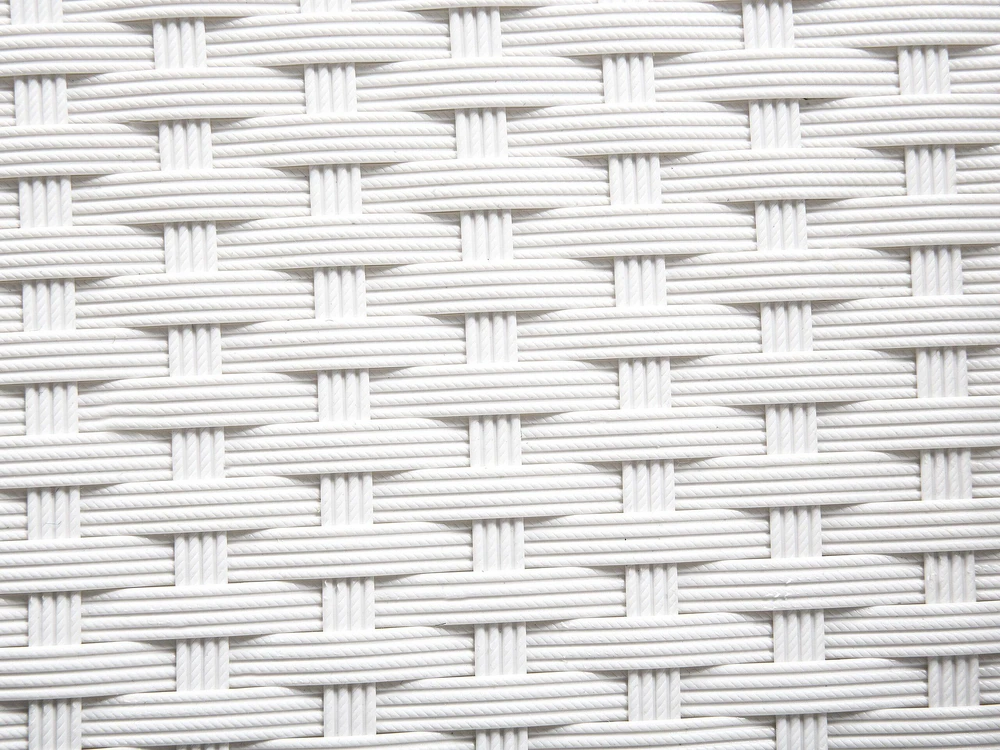 Beliani Sodo stalas ITALY 220 cm 100 cm stiklas baltas