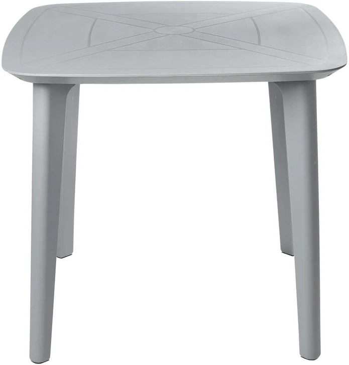 Beliani Sodo stalas SORICO 86 cm 86 cm Pilkas
