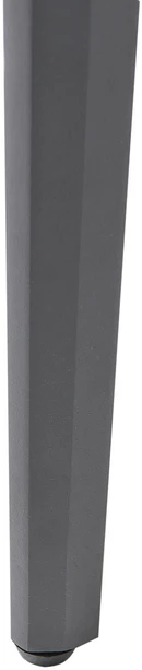Beliani Sodo stalas SOVARETO 180 cm 90 cm Marmuro efektas Baltas marmuras
