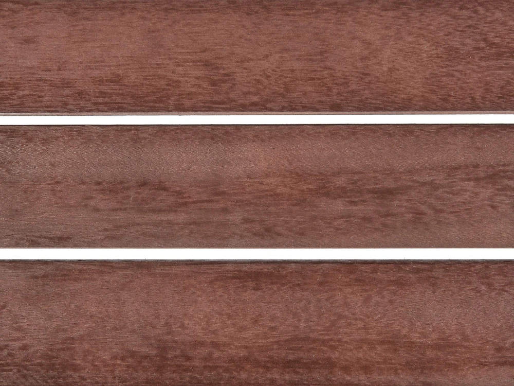 Beliani Sodo stalas TUSCANIA 180 cm 100 cm, eukalipto mediena, tamsiai rudas