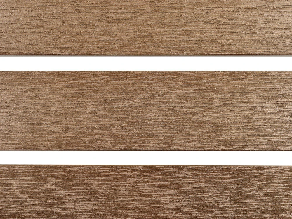 Beliani Sodo stalas VERNIO 180 cm 90 cm metalinis rudas/juodas