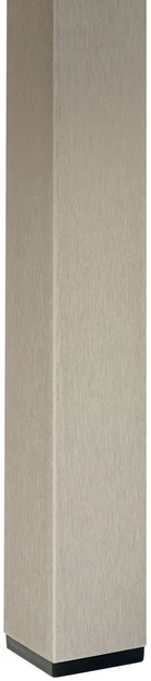 Beliani Sodo stalas VERNIO 180 cm 90 cm metalinis juodas/sidabrinis