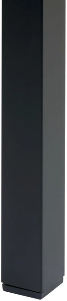 Beliani Sodo stalas VERNIO 180 cm 90 cm metalinis rudas/juodas