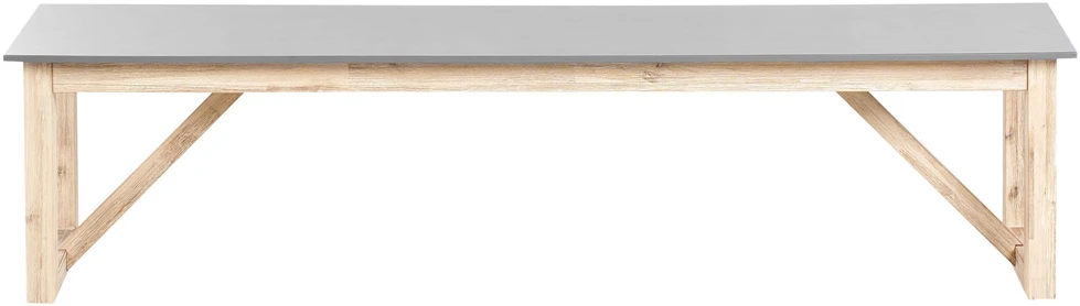 Beliani Sodo suolas NOTTERI 180 cm pilkas betonas