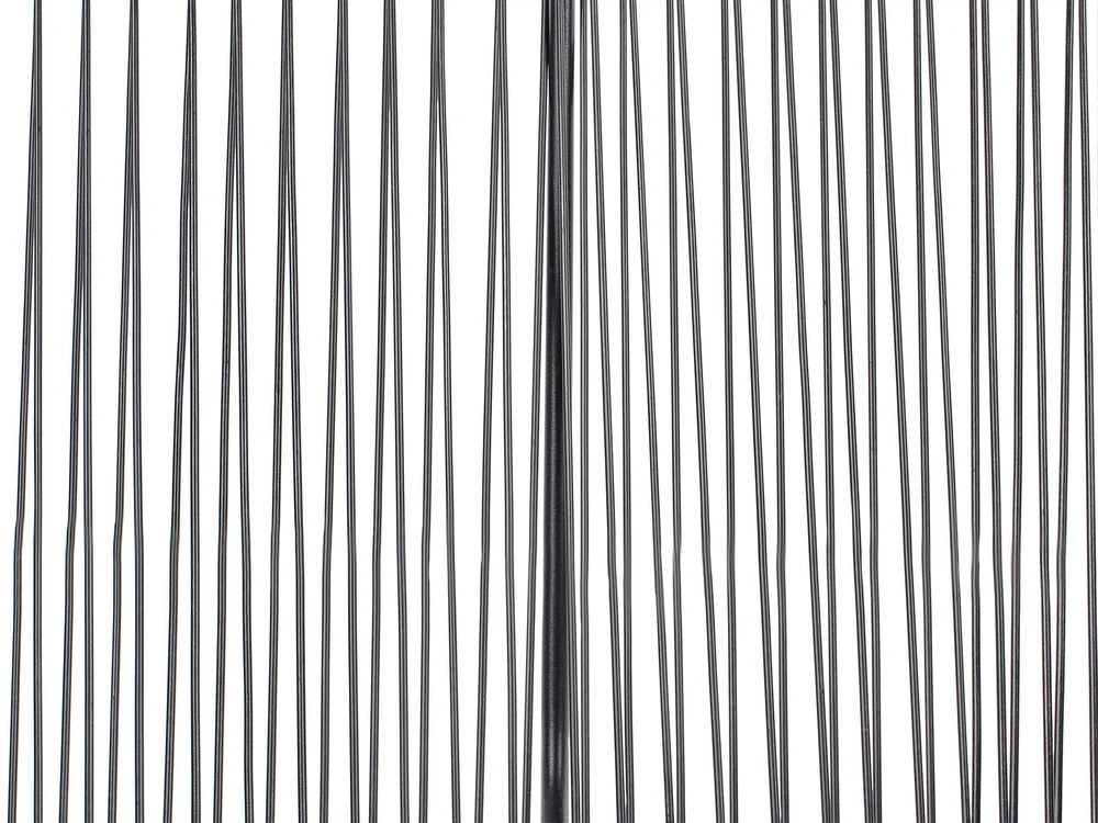 Beliani Sodo suolelis ACAPULCO II 113 cm iš technorattano, juodas
