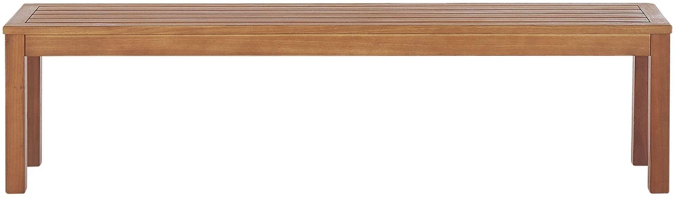 Beliani Sodo suoliukas MONSANO 170 cm Eukalipto mediena Ruda
