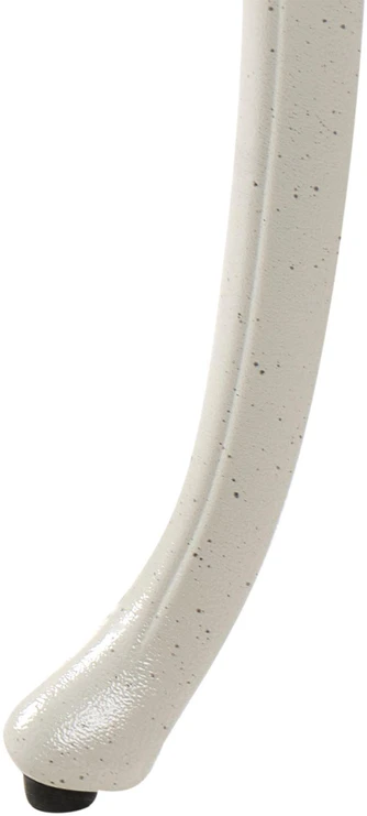 Beliani Sodo suoliukas PIURA 88 cm metalinis baltas