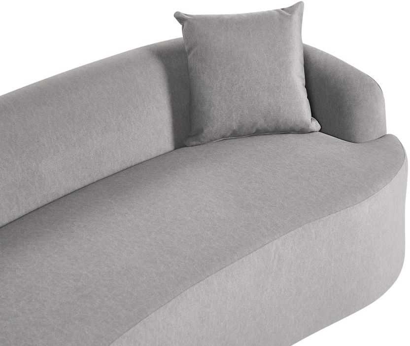Beliani Sofa AMAL, pilka