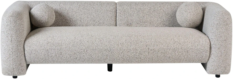 Beliani Sofa LEIREN smėlio spalvos