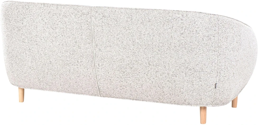 Beliani Sofa UMEA šviesiai smėlio spalvos