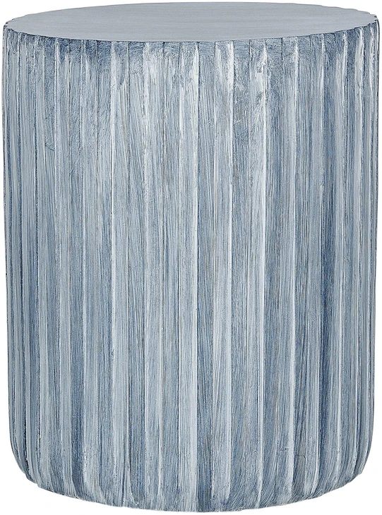 Beliani Šoninis staliukas AMARO 39 cm 39 cm pilkas
