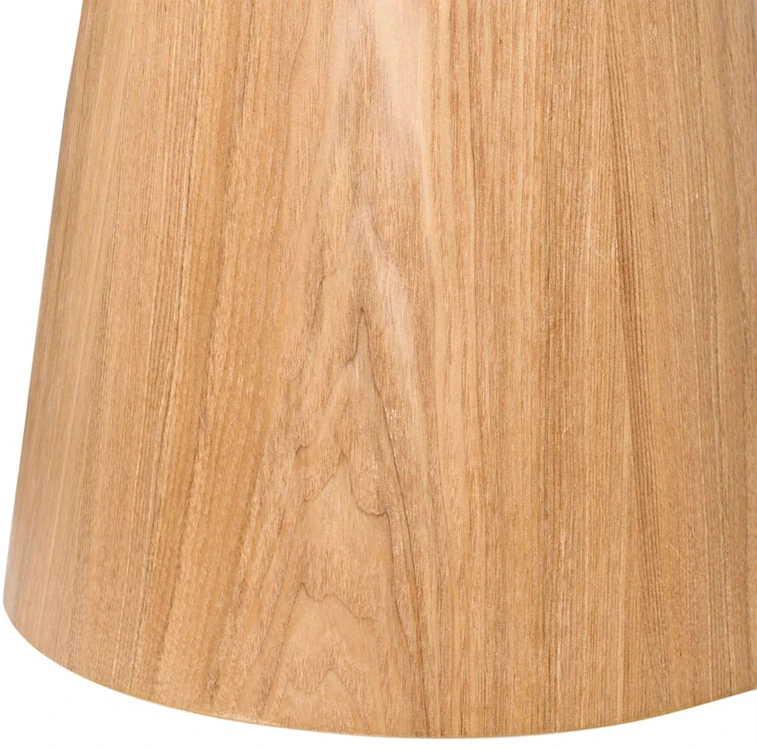 Beliani Šoninis staliukas WENLOCK Šviesus uosis