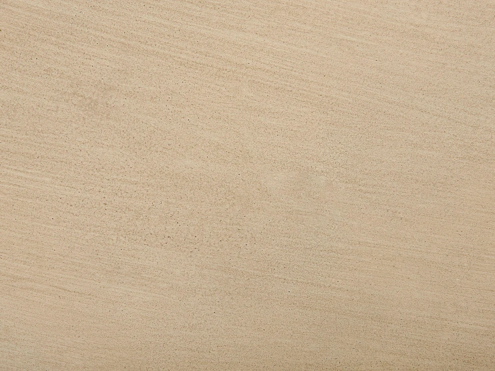 Beliani Šoninis staliukas ZOGNO 33 cm 33 cm šviesiai smėlio spalvos