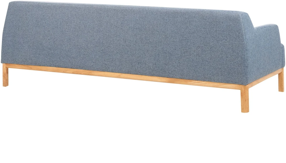 Beliani SOSJO 3 vietų sofa mėlyna