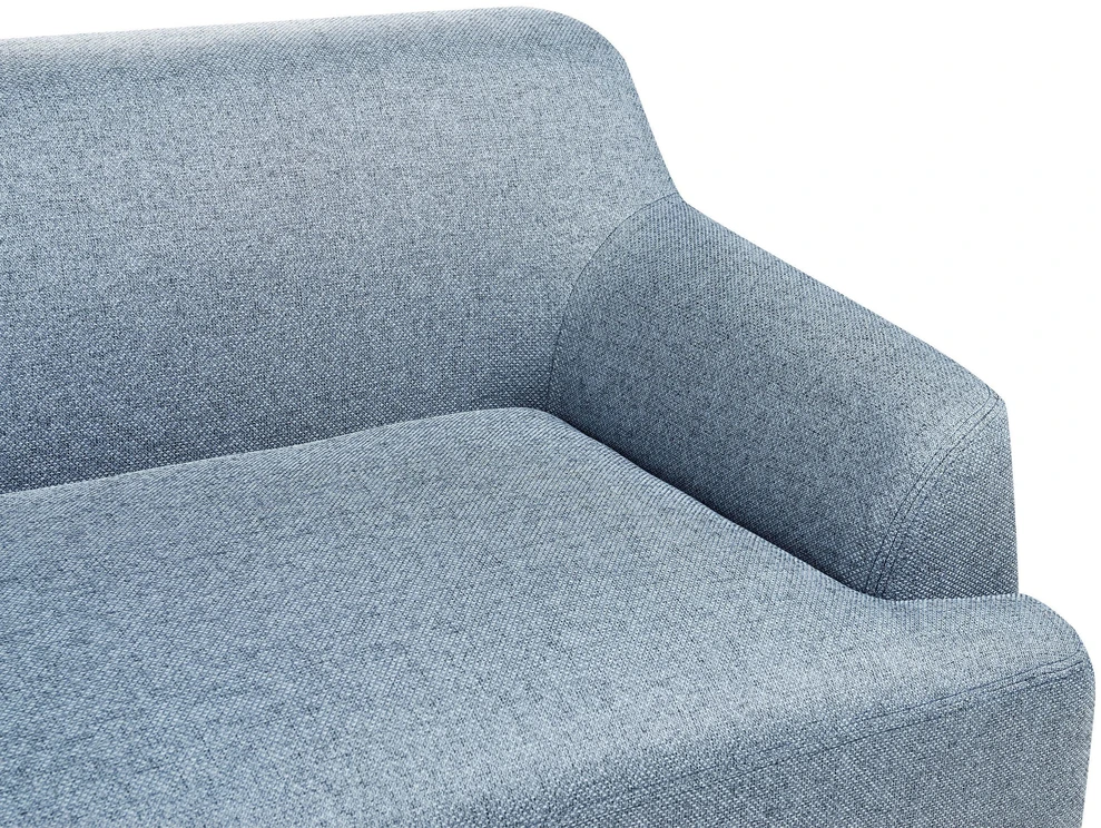 Beliani SOSJO 3 vietų sofa mėlyna